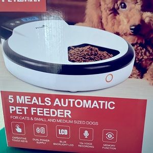 Petwant 5 Meals Automatic Pet Feeder